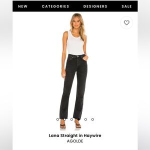 Lana Straight in Haywire
AGOLDE size 25